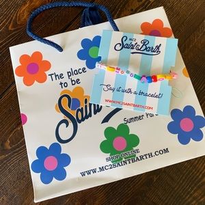 St. Barth mood multicolor beads bracelet